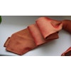 Solid Silk/Wool Donegal Tie - Untipped - Orange