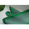 Turtle Silk Pocket Square - Green/Red/White