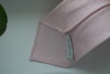 Solid Silk Grenadine Fina Tie - Untipped - Pink
