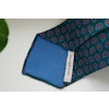 Paisley Ancient Madder Silk Tie - Untipped - Dark Green/Brown/Light Blue