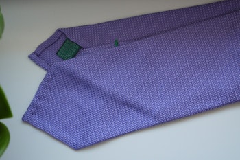 Solid Garza Silk Tie - Light Purple