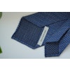 Solid Linen/Silk Grenadine Tie - Untipped - Mid Blue
