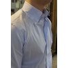 Enfärgad Twillskjorta - Button Down - Ljusblå