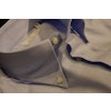 Enfärgad Pinpoint Oxfordskjorta - Button Down - Ljusblå