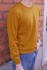 Crewneck Merino Pullover - Mustard Yellow
