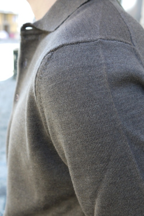 Long Sleeve Merino - Brown