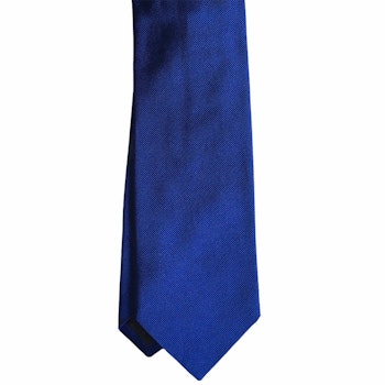 Solid Rep Silk Tie - Royal Blue