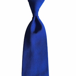 Solid Rep Silk Tie - Royal Blue