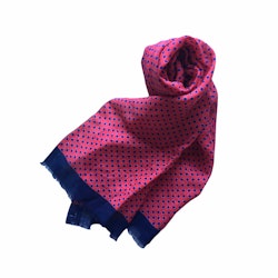 Scarf Polka Dot - Red/Light Blue/Navy Blue