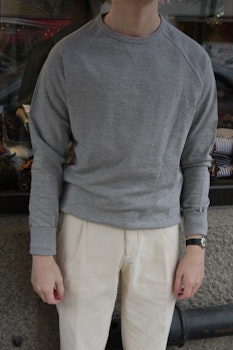 College Sweater - Light Grey