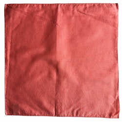 Solid Cotton Pocket Square - Apricot