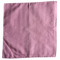 Solid Silk/Linen Pocket Square - Pink