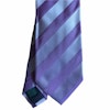 Regimental rep Silk Tie - Light Purple