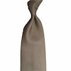 Solid Textured Silk Tie - Untipped - Champagne