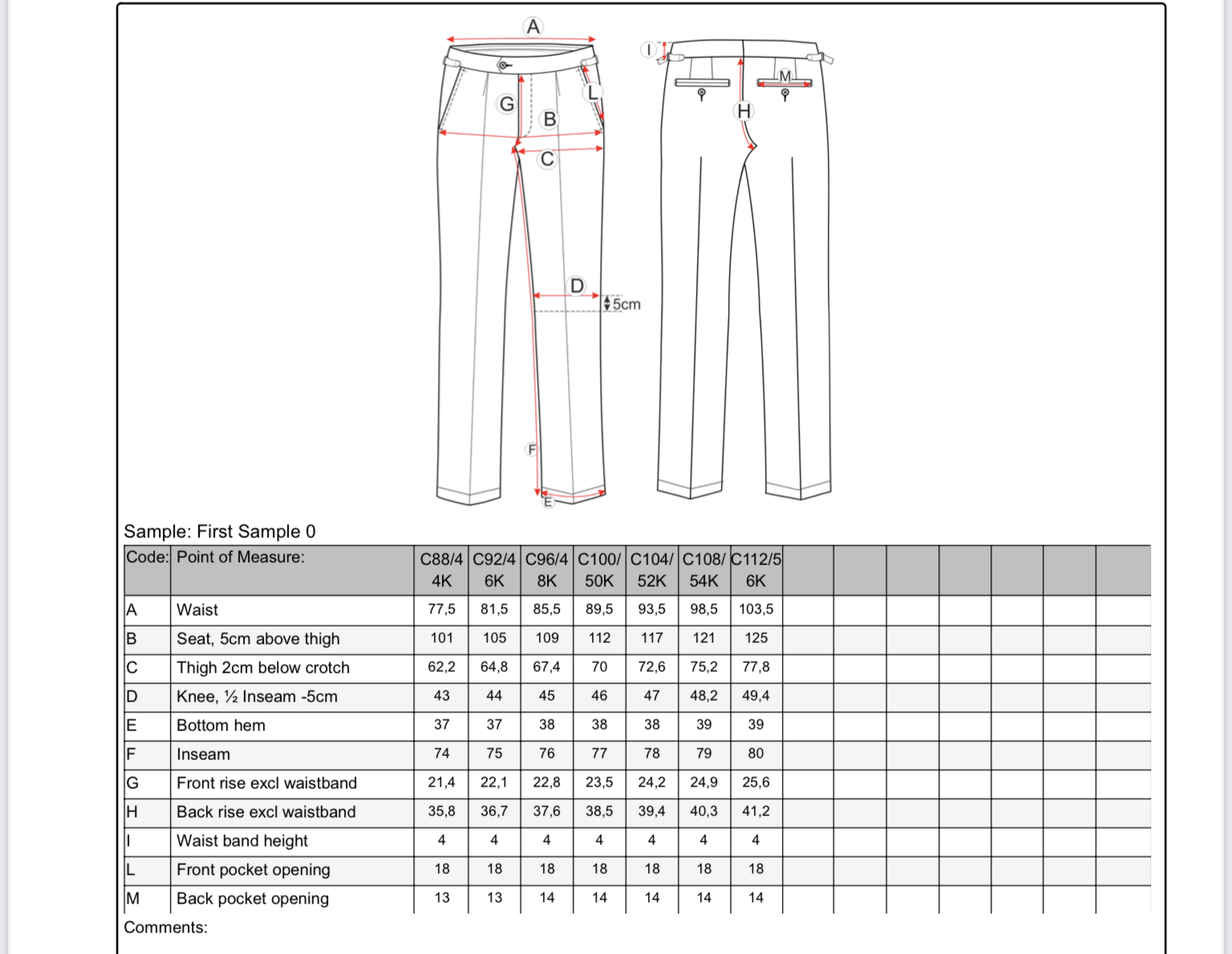 Solid High Waist Flannel Trousers - Light Grey