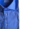 Solid Pinpoint Oxford Shirt - Cutaway - Strong Light Blue