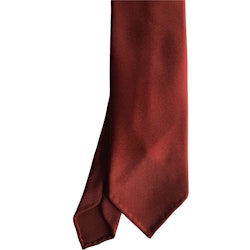 Solid 50 oz Silk Tie - Untipped -  Red