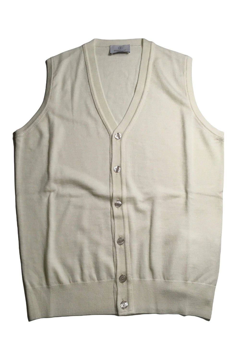 Merino Vest - Cream