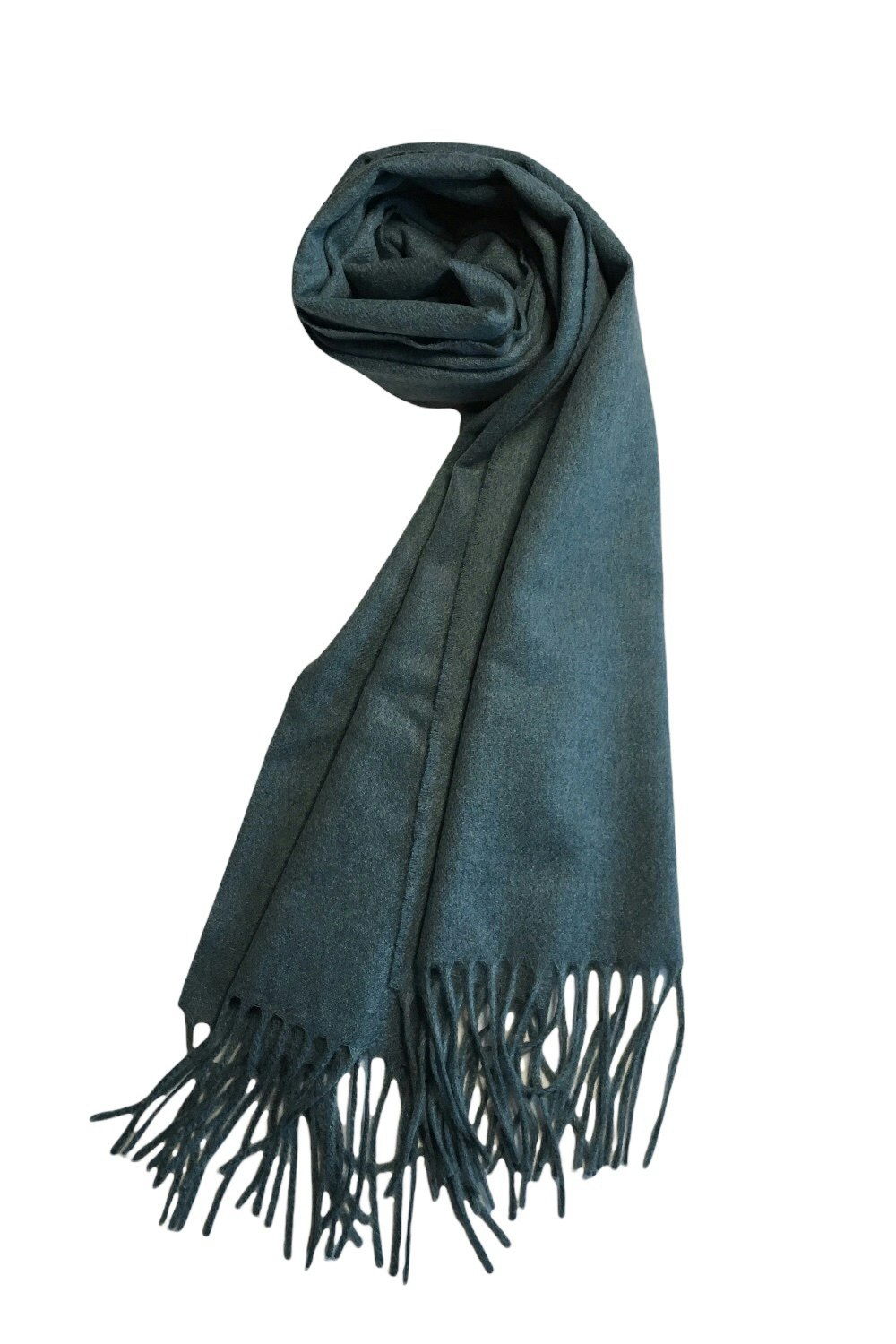 Solid Cashmere Scarf - Turquoise