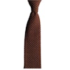 Solid Knitted Wool Tie - Light Brown
