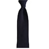 Solid Knitted Cashmere Tie - Navy Blue