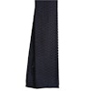 Solid Knitted Silk Tie - Navy Blue