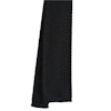 Solid Knitted Silk Tie - Black
