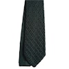 Diamond Solid Knitted Silk Tie - Dark Green