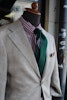 Solid Linen Jacket - Unconstructed - Beige (Size 54 left!)