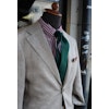 Solid Linen Jacket - Unconstructed - Beige (Size 54 left!)