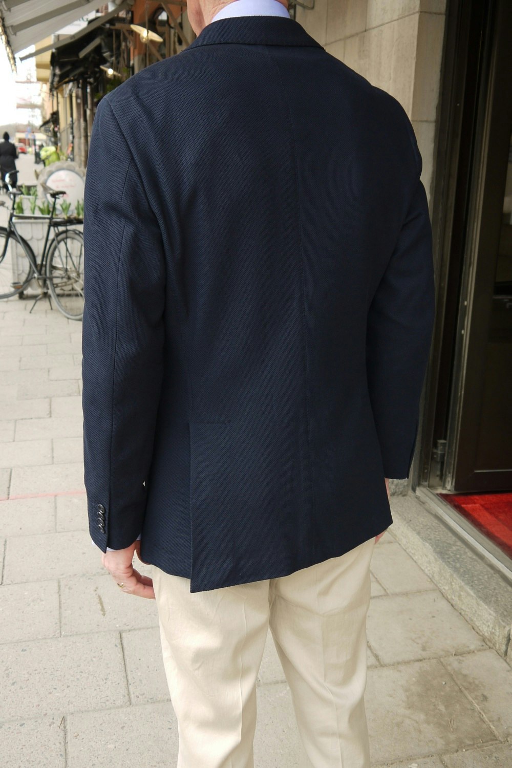 Solid Loro Piana Jacket - Unconstructed - Navy Blue - Only size 46 left!