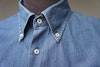 Solid Denim Shirt - Button Down - Navy Blue