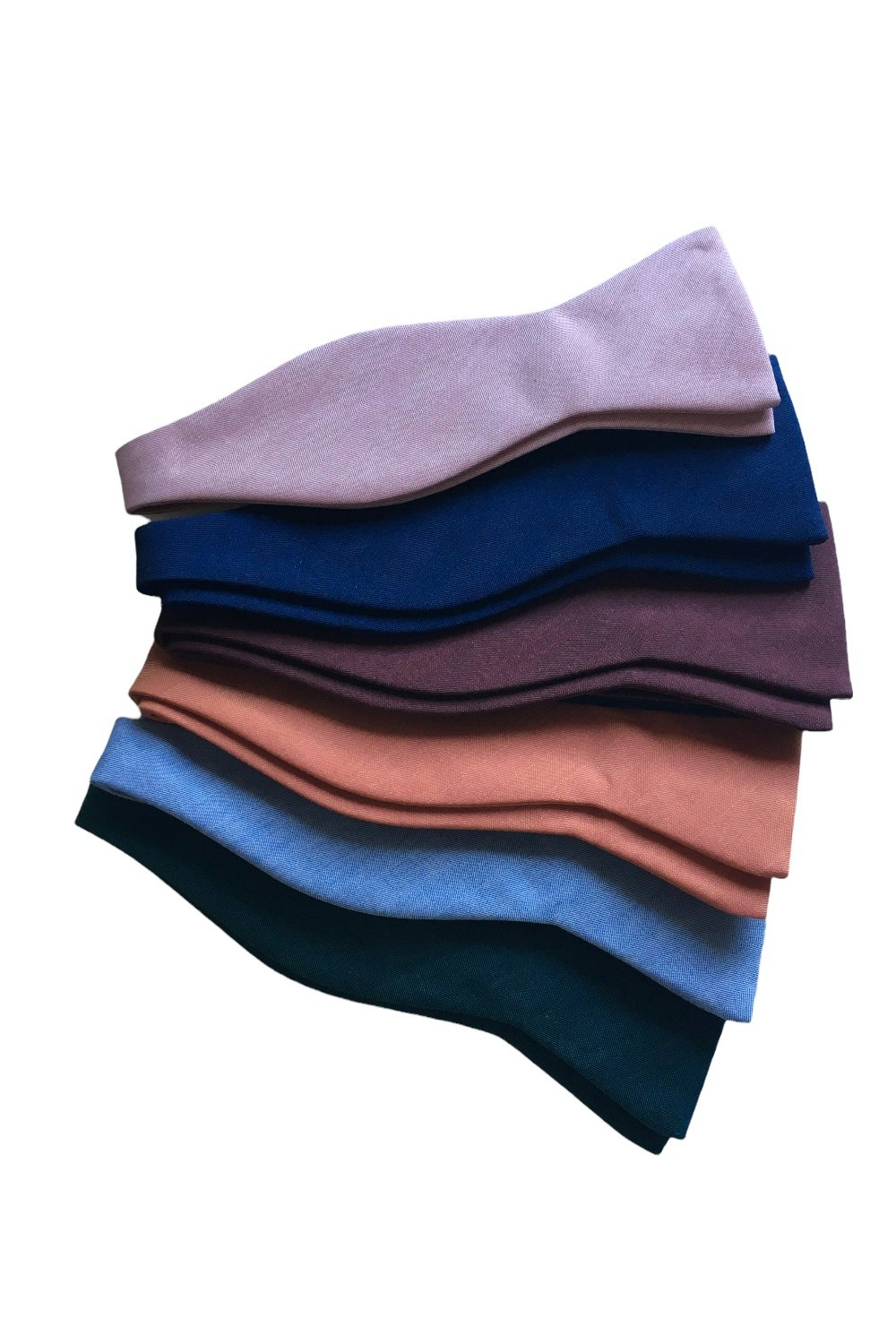 Solaro Cotton/Wool Bow Tie - Dark Green