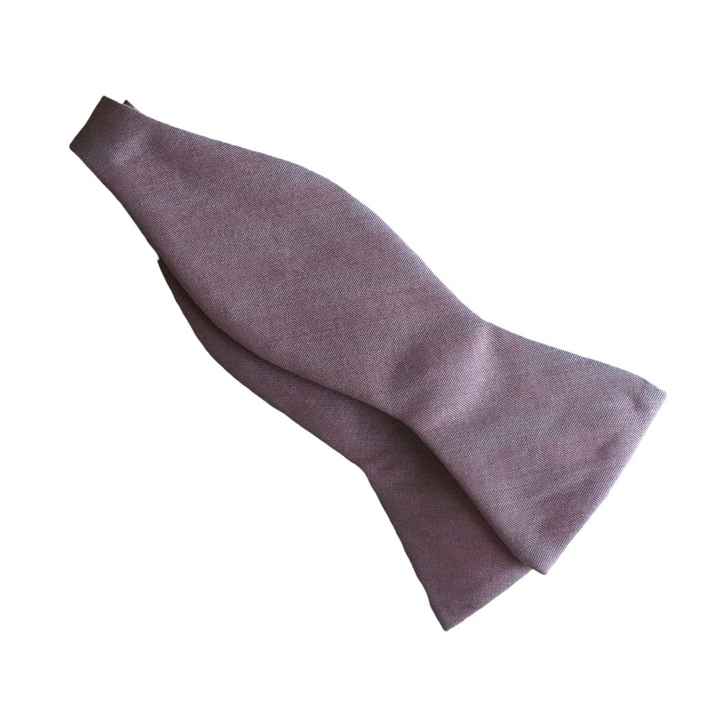 Solaro Cotton/Wool Bow Tie - Pink