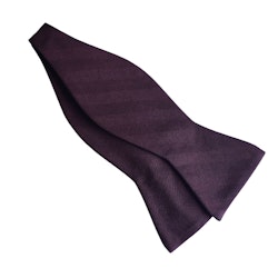 Solaro Cotton/Wool Bow Tie - Burgundy