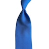 Solid Shantung Silk Tie - Mid Blue