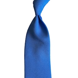 Solid Shantung Silk Tie - Mid Blue