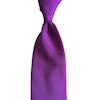 Solid Shantung Silk Tie - Purple