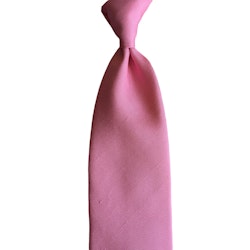 Solid Shantung Silk Tie - Pink