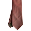 Solaro Wool/Cotton Tie - Untipped - Rust/Green