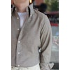 Herringbone Flanellskjorta - Button Down - Brun/Beige