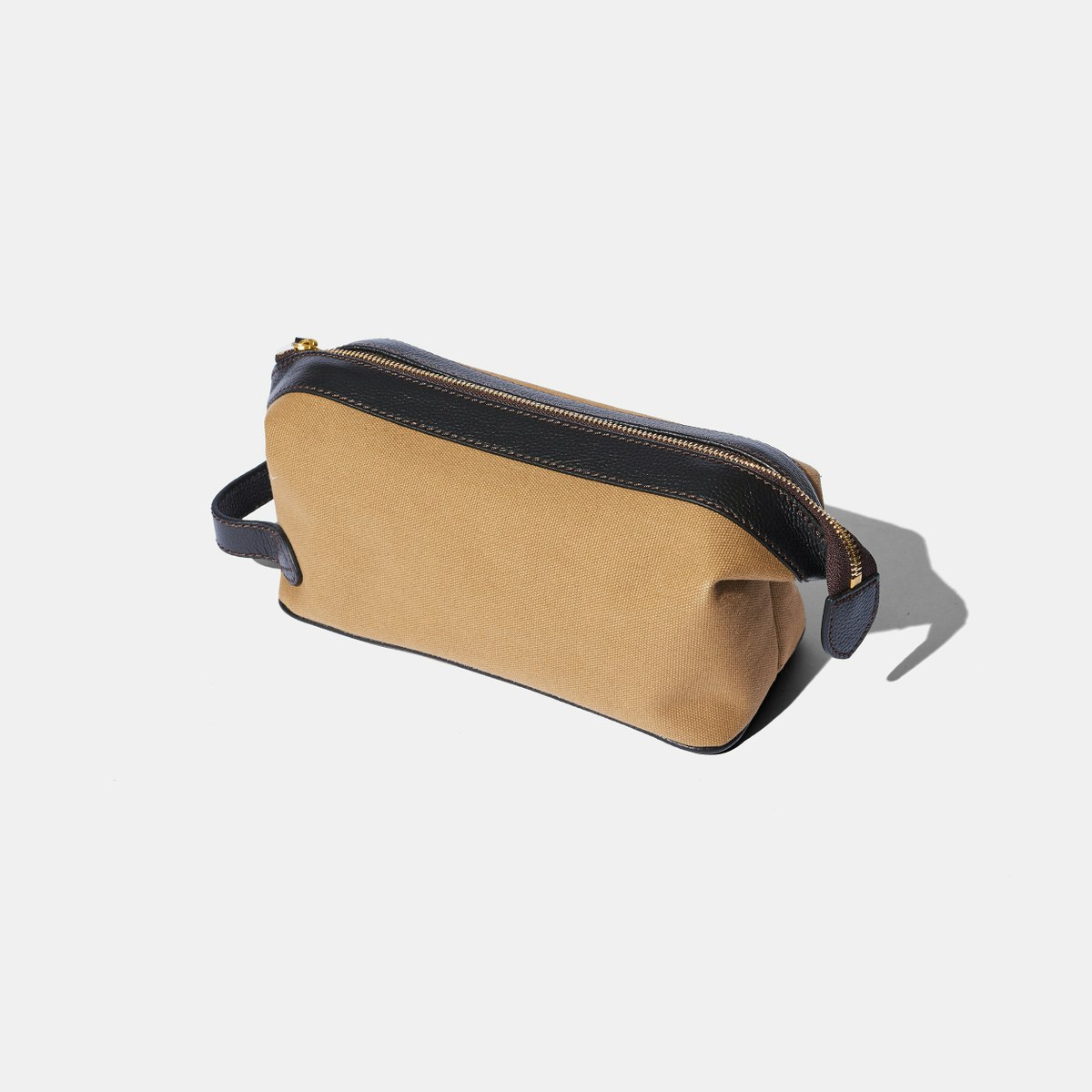 Wash bag - Khaki Canvas