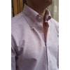 University Stripe Oxford Button Down Shirt - Burgundy/White