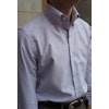 University Stripe Oxford Button Down Shirt - Purple/White