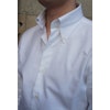 Solid Pinpoint Oxford Button Down Shirt - White