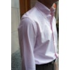 Smalrandig Oxfordskjorta Button Down - Rosa/Vit