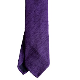 Solid Shantung Tie - Untipped - Lilac