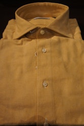 Solid Flannel Shirt - Yellow
