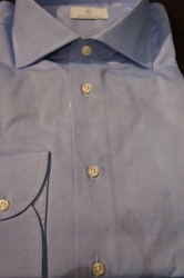 Solid Oxford Shirt - Light Blue