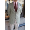 Solid Linen Jacket - Unconstructed - Green